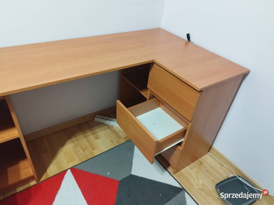 Biurko narożne krzesło Gliwice