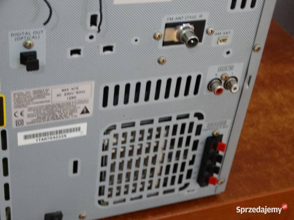 Wieża Samsung N72 mocna 2 X 120 watRMS WYSYŁKA Wieże i miniwieże Jasło