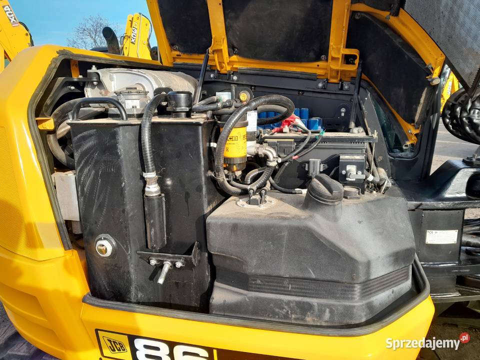 JCB 86C1 2017R KOPARKA GĄSIENICOWA 85Z1 8085 CAT Krotoszyn
