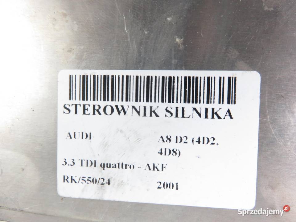 STEROWNIK AUDI A8 D2 33 TDI V8 4D0907409D sprzedam