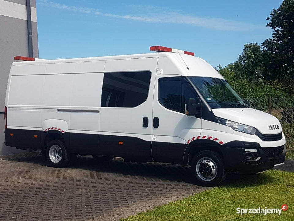 Iveco Daily 50C15 V 7OSÓB BRYGADÓWKA BLIŹNIAKI ASR (kontrola trakcji) Poręba