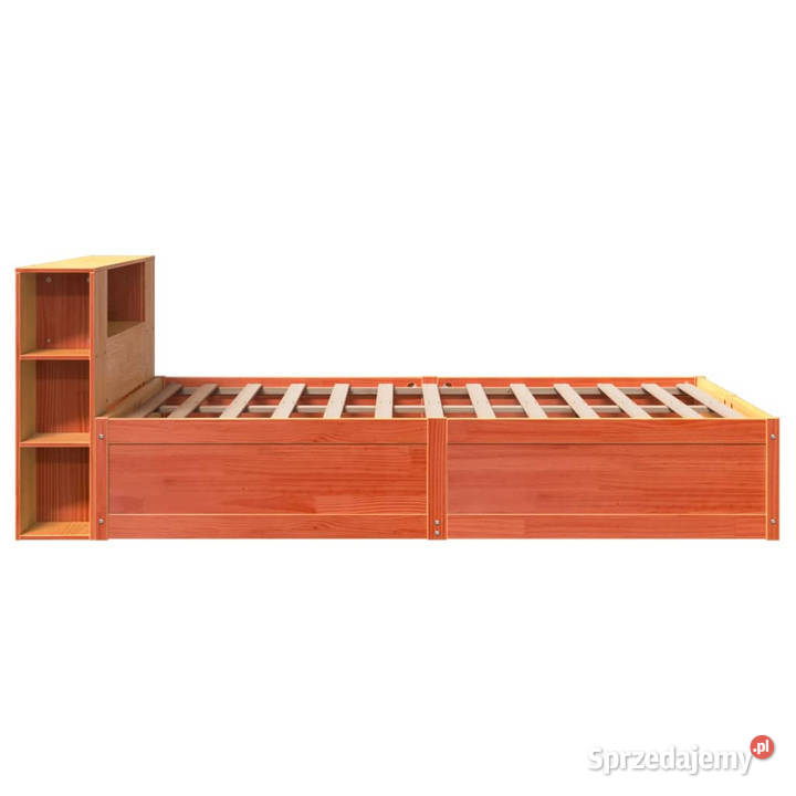 Rama łóżka bez materaca woskowy brąz 120x200 Warszawa