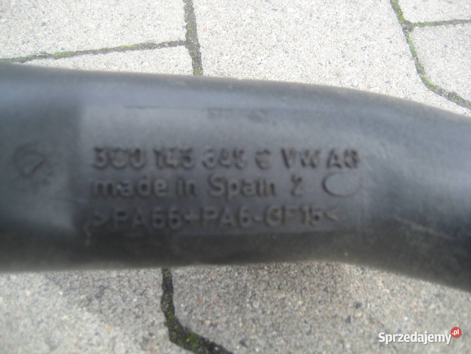 vw passat b6 20 tdi 140 wąż przewód powietrza wielkopolskie Rakoniewice