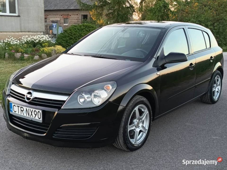 Opel Astra H 16benzynkaLPG Sprawna Klimatyzacja welurowa tapicerka Gostynin