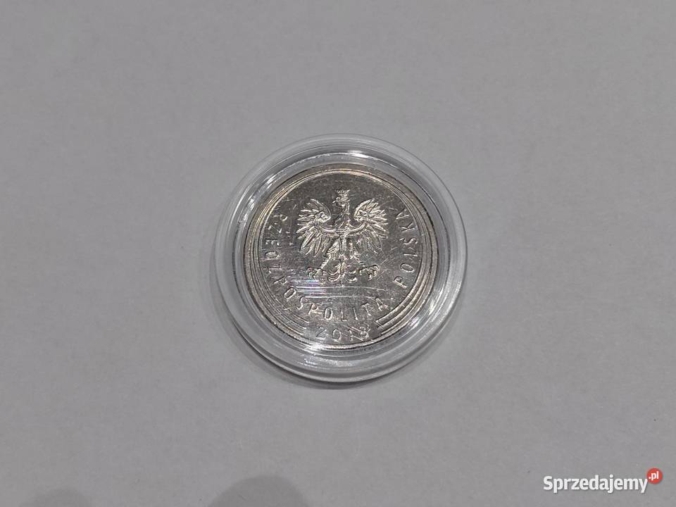 Moneta obiegowa 1 2018 NBP Koronowo