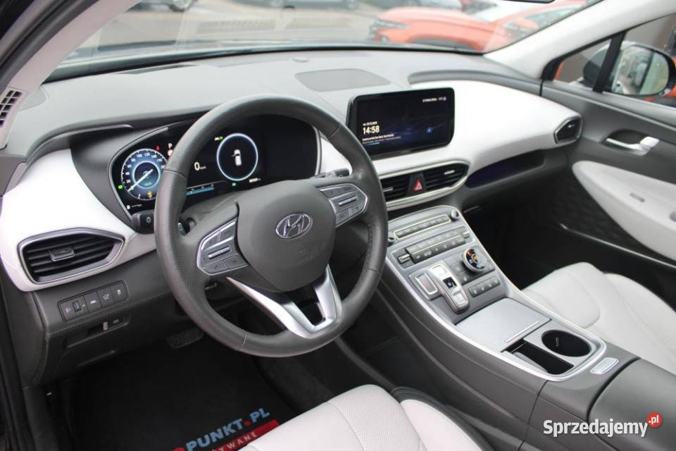 HYUNDAI Santa Fe 2023r PodgrzWent Fotele Skóry hybryda Kraków