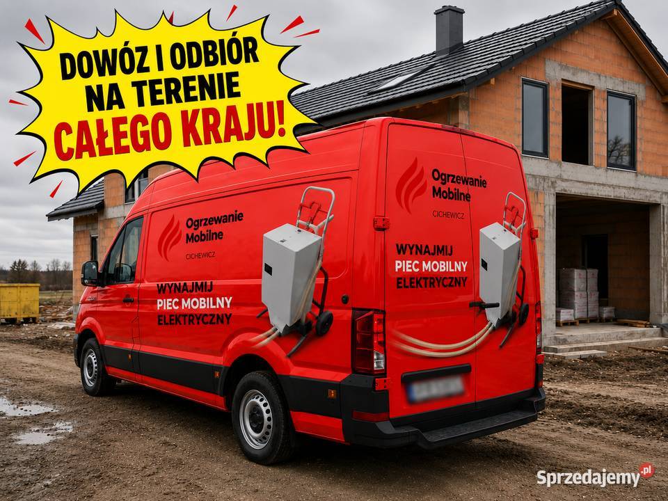 Kocioł piec mobilny elektryczny ogrzewanie Kłodzko