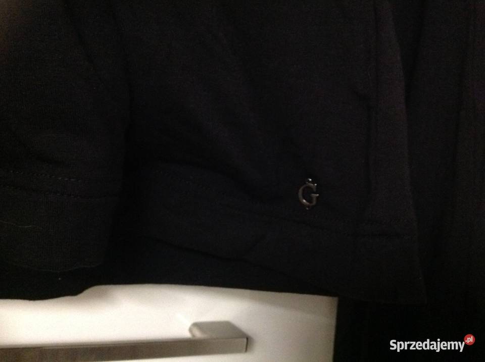 Bluzka Kopertowa Damska GUESS S Czarna NOWA Nowa Sól