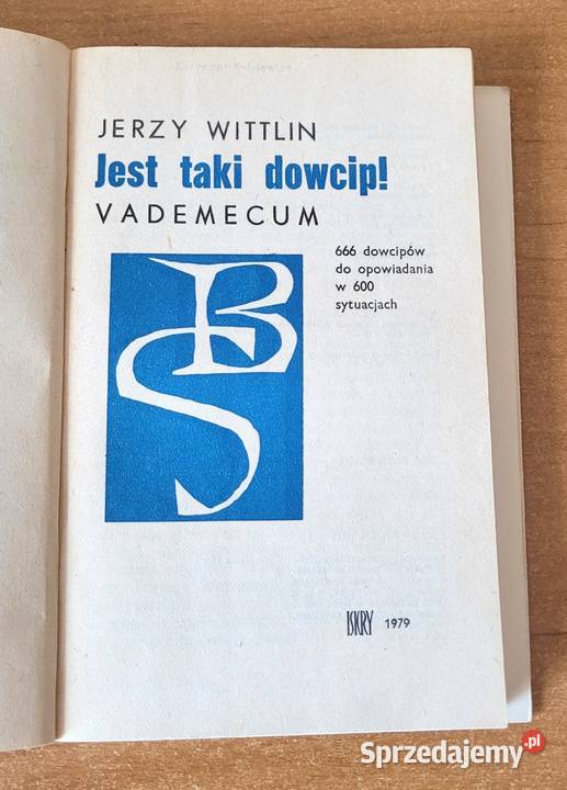 Jest taki dowcip Jerzy Wittlin biblioteka Włodawa