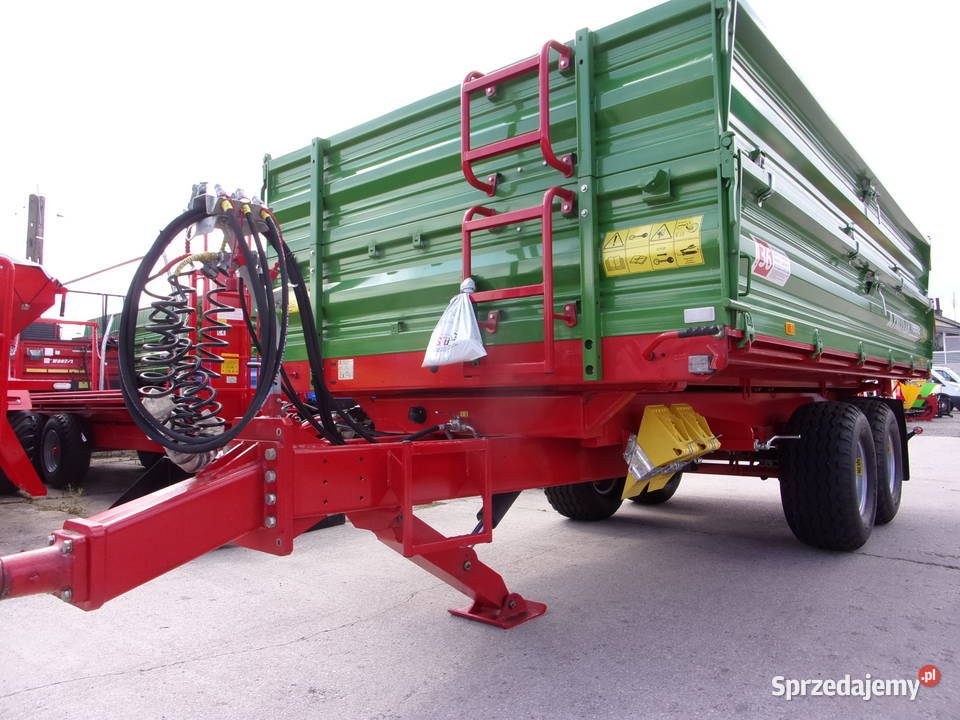 NOWA Przyczepa TANDEM paletowa T6632 PRONAR 7ton Przyczepy rolnicze Opoczno