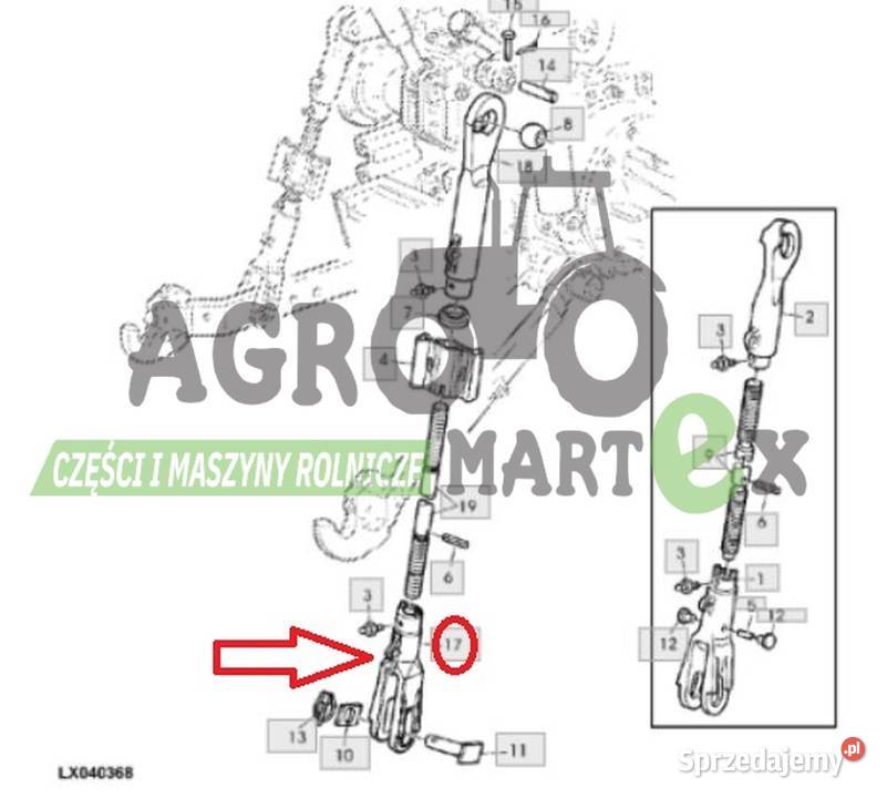 L200755 L78575 L201803 L156838 JARZMO DOLNE Wichrów sprzedam