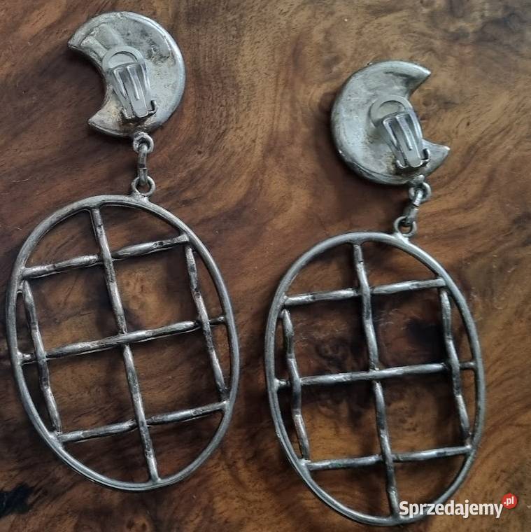 Klipsy w kolorze srebrnym 5 Zielona Góra