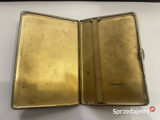 Niemiecka papierośnica platerowana III Rzesza