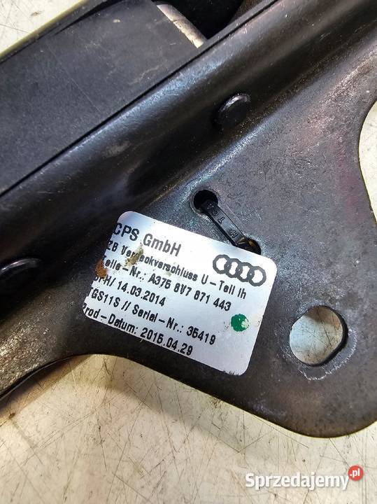 ZAMEK RYGIEL DACHU LEWY AUDI A3 8V CABRIO osobowe Przystajń sprzedam