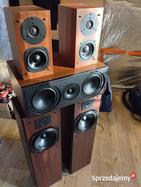 Głośniki kolumny kino domowe 51 bez subwoofer Libertów