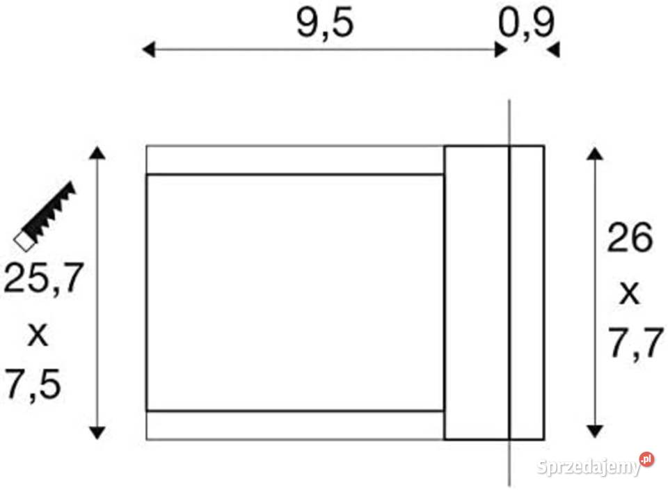 OBUDOWA DO LAMPY SLV 229110 BRICK MESH 104X26X77 Rzeszów sprzedam