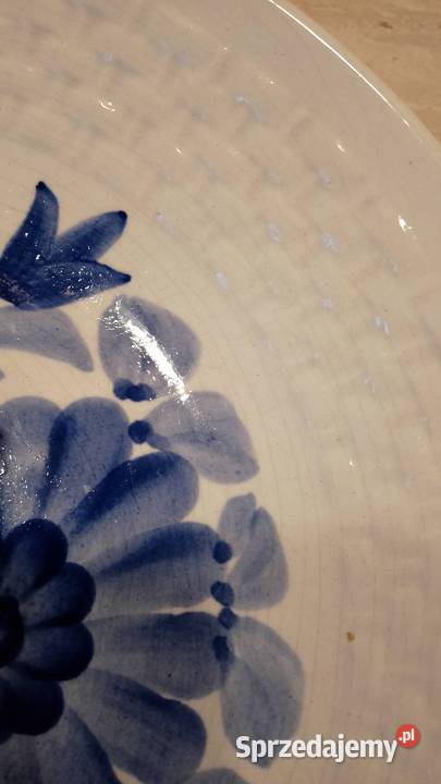 Talerze Fajans Włocławek kpl 4 sztuki Nakło nad Notecią sprzedam