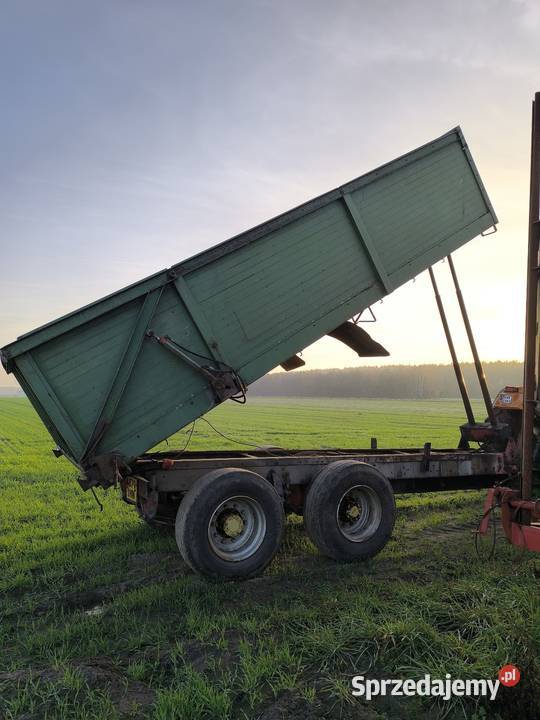 Przyczepa tandem do zboża 18t wywrotka Przyczepy rolnicze sprzedam