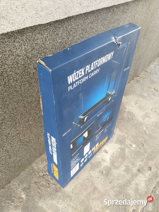 NAJTANIEJ Wózek Platformowy Transportowy Skrętny śląskie Zabrze