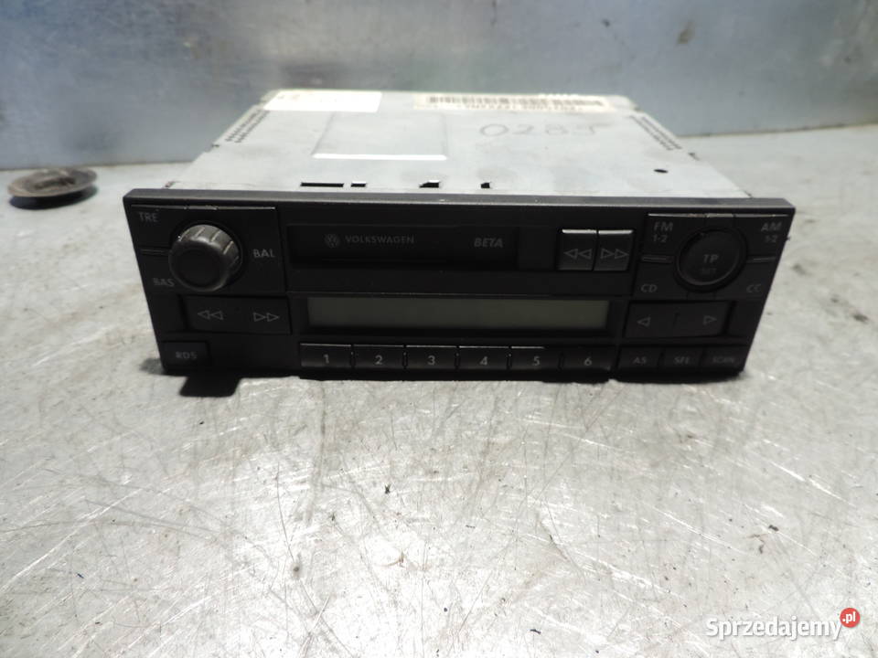 VW GOLF PASSAT B5 RADIO VW BETA 1J0035152E małopolskie