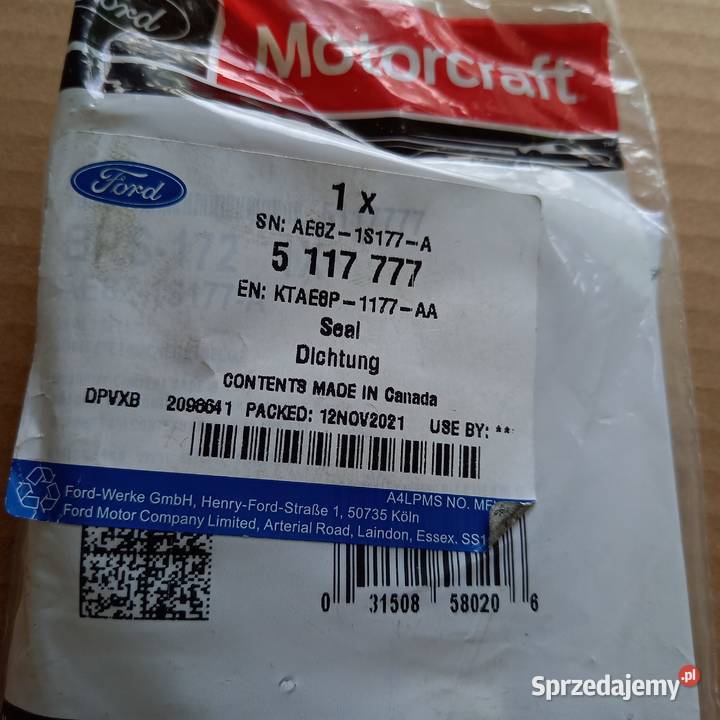 5117777KTAE8P1177AA Uszczelniacz półosi skrzynia osobowe Kraków