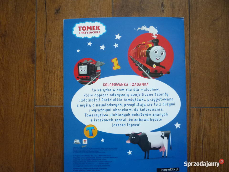 Tomek i przyjaciele Kolorowanka i zadanka Szczecin