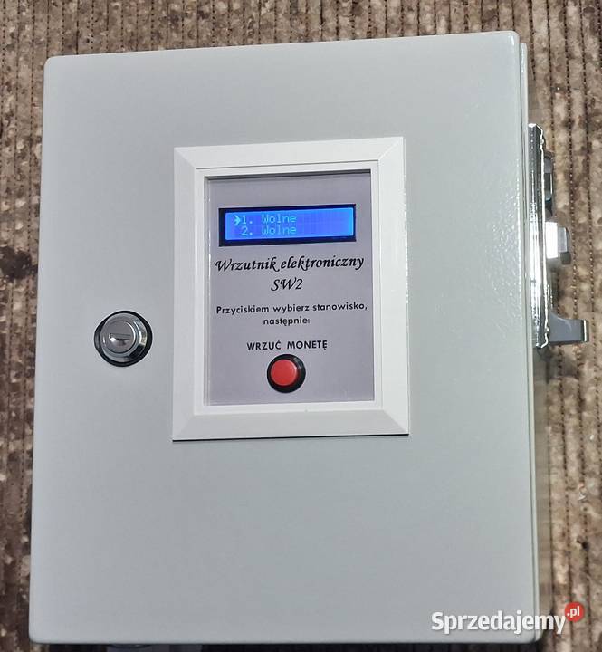 Czasowy automat wrzutowy wrzutnik do monet do mazowieckie Ostrów Mazowiecka
