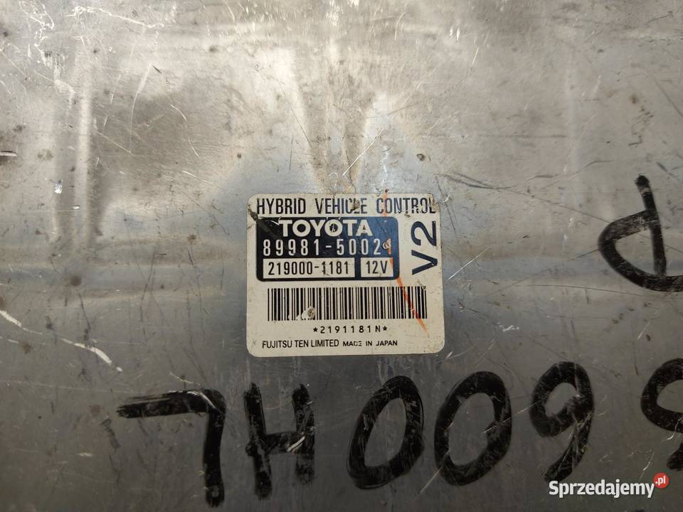 LEXUS LS600 HL Jednostka sterująca komputer sprzedam