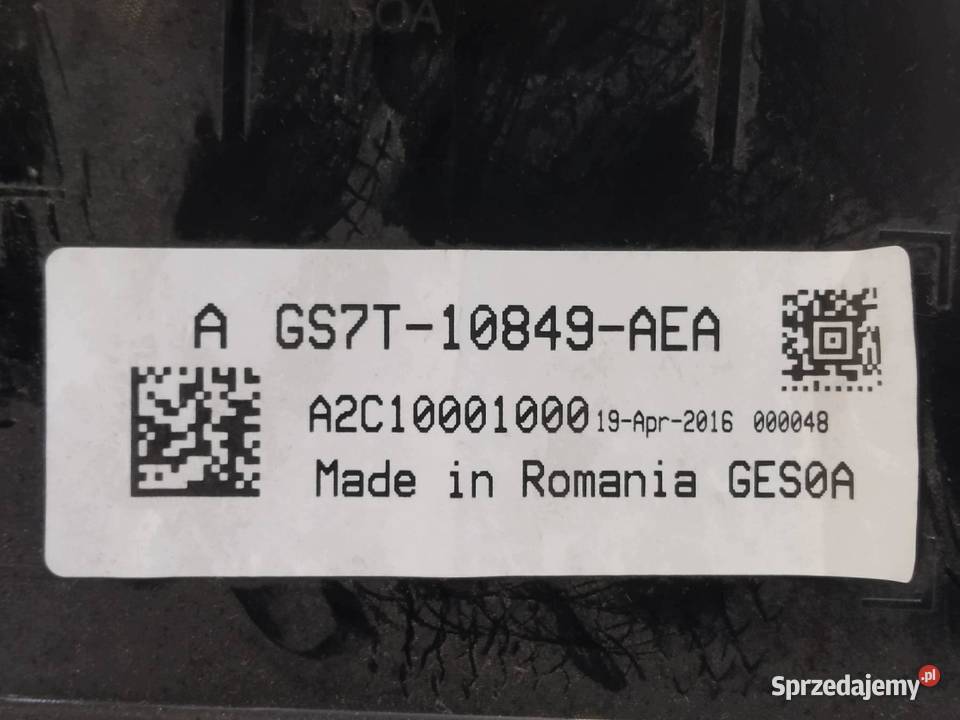 LICZNIK EU GS7T10849AEA 15 B 160 Ford Mondeo Mk5 Rok produkcji 2016 sprzedam