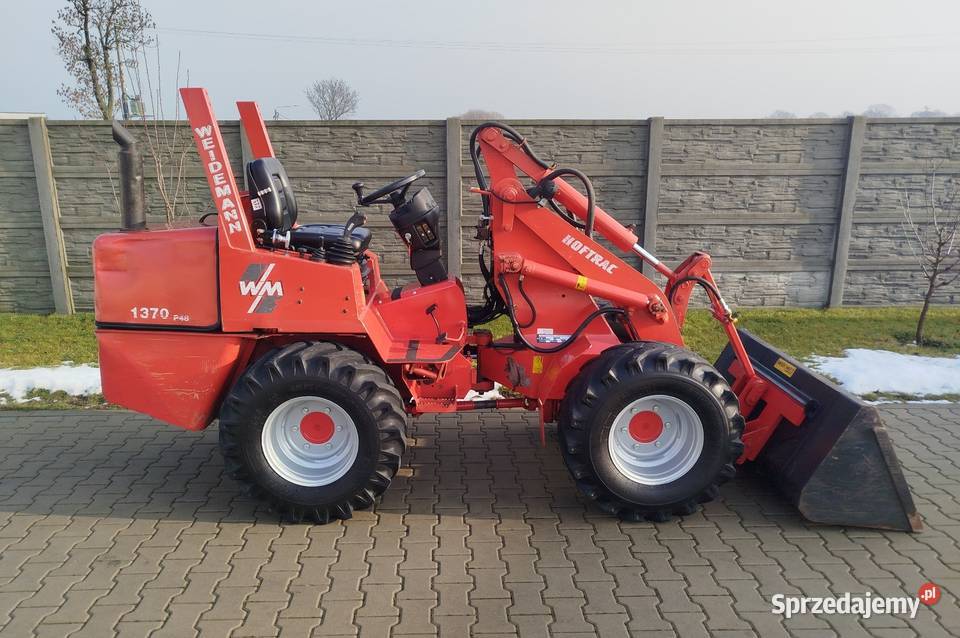Ładowarka Weidemann 1370 P48 miniładowarka Raszków
