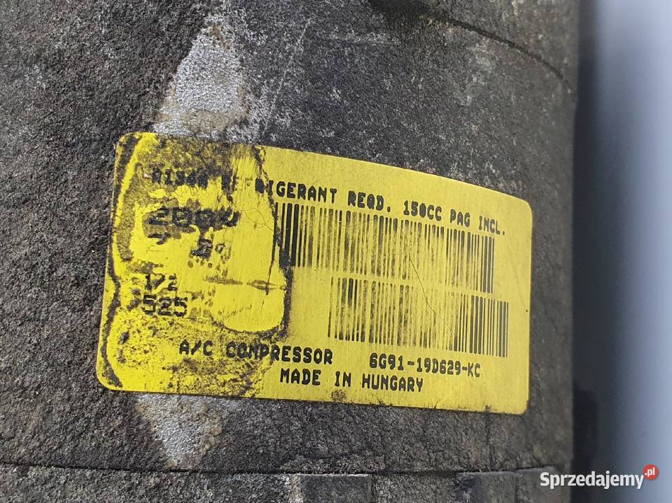 SPRĘŻARKA KLIMATYZACJI Ford Mondeo IV MK4 20 Rudka