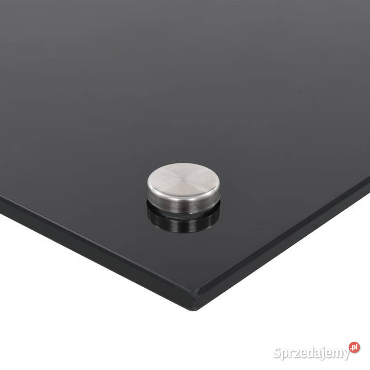 Panele ochronne do kuchni czarne 2 80x40 szkło mazowieckie