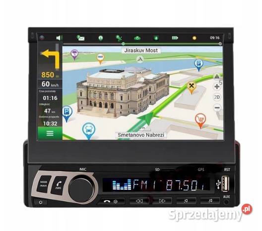 Radio z automatycznym ekranem