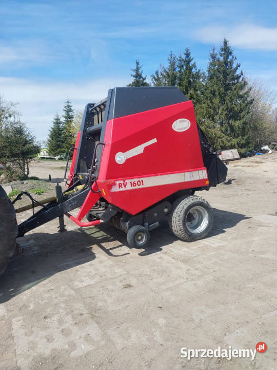 Prasa zwijająca VICON RV 1601 siatka sznurek Kudypy