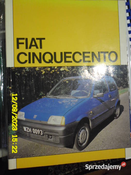 Sprzedam książkę pt Fiat Cinquecento Końskie