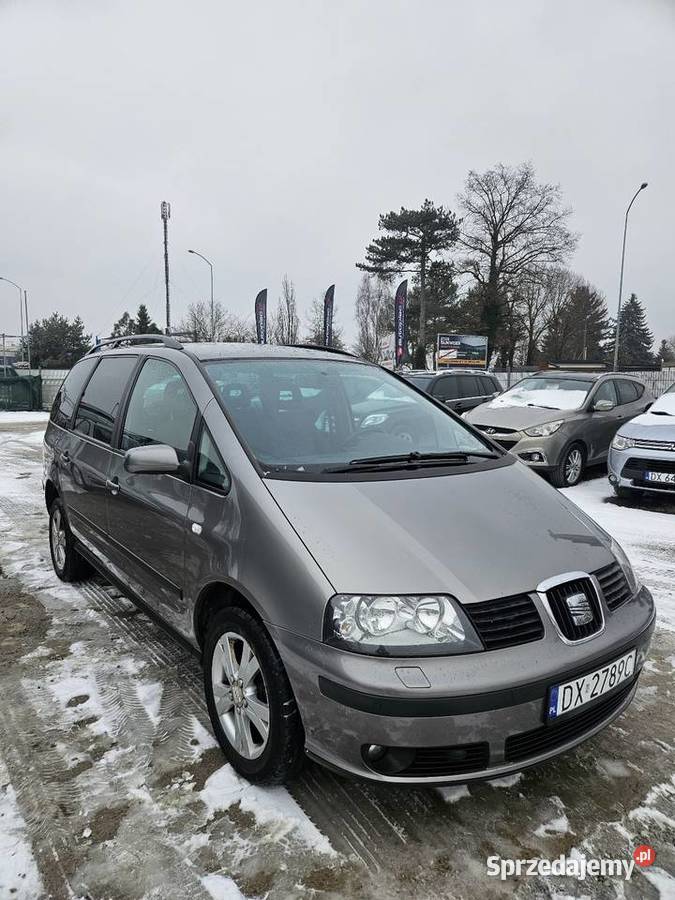 Seat Alhambra 20 BenzynaLift7 osób Zadbana Wrocław