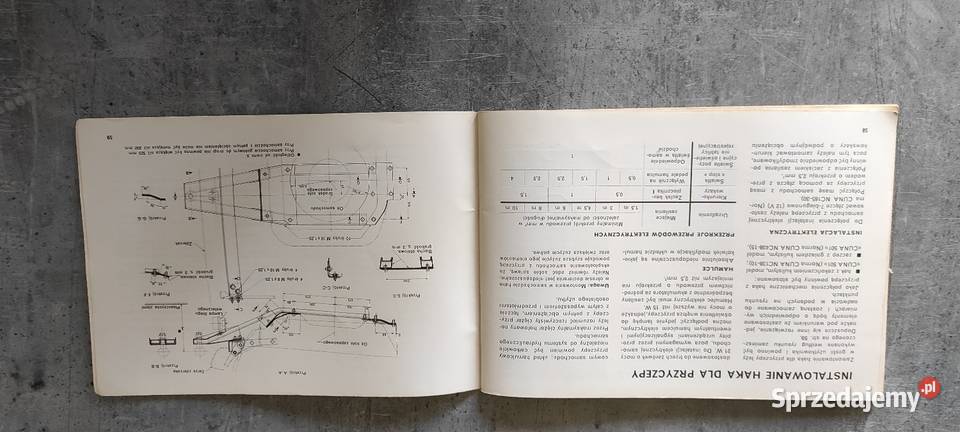 Instrukcja Polski Fiat 132p Specjal POLMO FSO Pozostałe Łowicz sprzedam