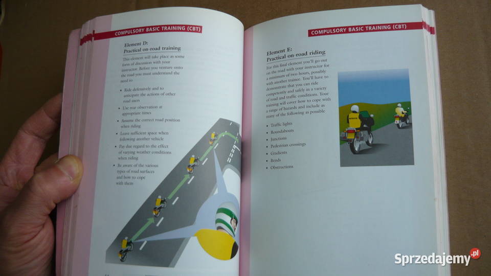 Książka do nauki jazdy motorem motocyklem Sokółka