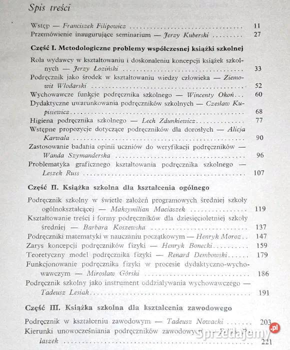 O nowoczesną koncepcję książki ucznia i Kultura i Rozrywka