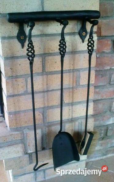 Narzędzia kominkowe kute metaloplastyka Dekoracje i ozdoby Słupsk