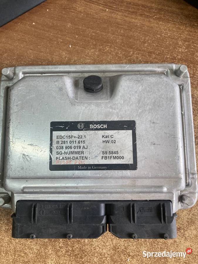 VW PASSAT B5 19TDI 00r STEROWNIK KOMPUTER Motoryzacja Rakoniewice sprzedam