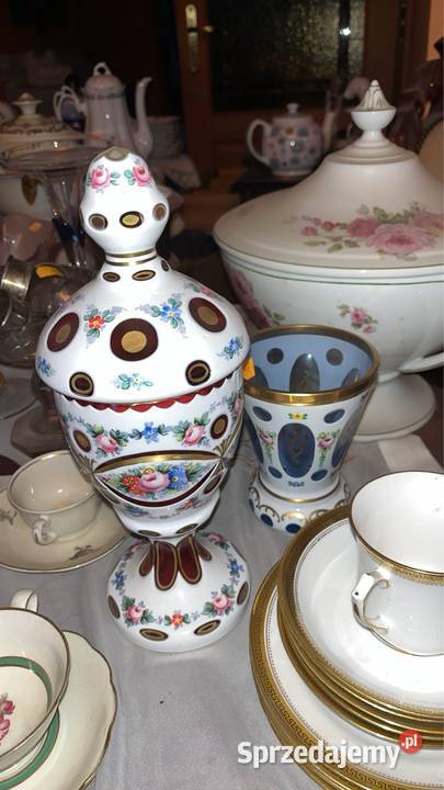 wazon w stylu Biedermeier Bohemia Gdańsk sprzedam
