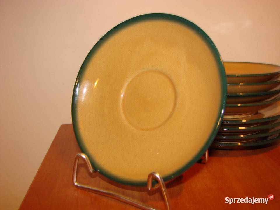 Chodzież porcelitowy talerzyk spodek Pruszcz Gdański