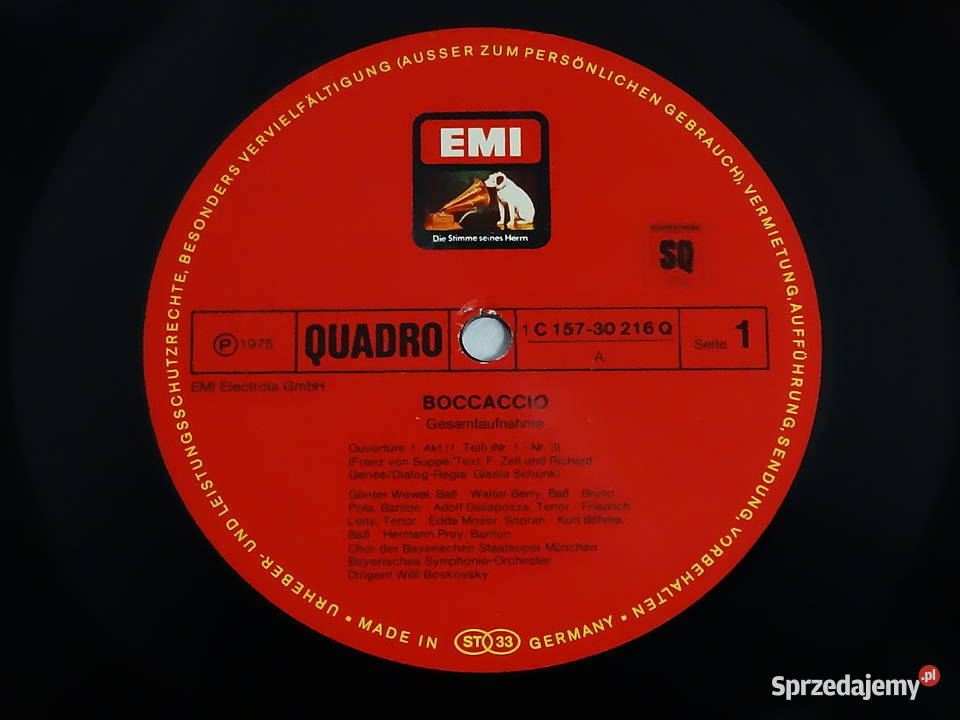 Franz von Supp Boccaccio 2xLP Box EMI Electrola Biłgoraj