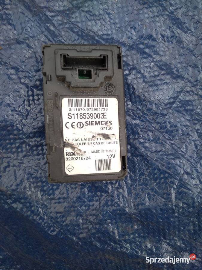 Scenic II czytnik karty 8200216724 Układ elektryczny Strzelce Krajeńskie