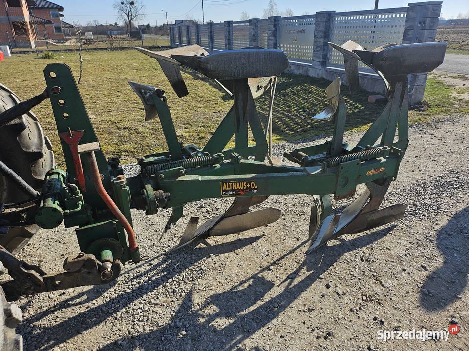 Pług 2 skiby obrotowy Pługi Swiss Made Stan