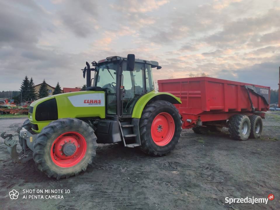 Claas Ares 816 z Tuzemsilnik John Deere moc 165 Czersk
