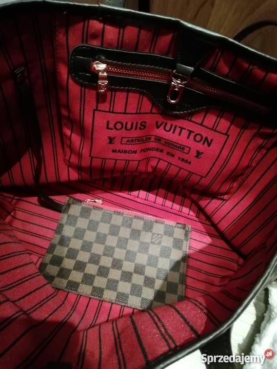 Torebka Louis Vuitton azzur jasna szachownica zdj realne LV •