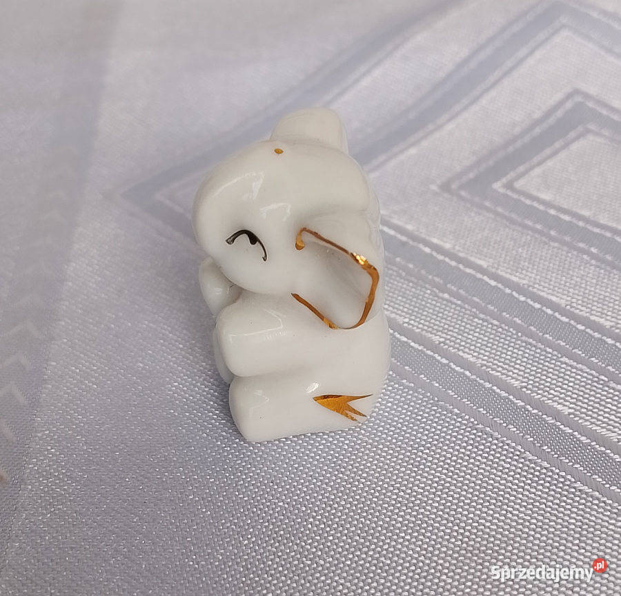 figurka porcelanowa słoń miniaturka Suwałki