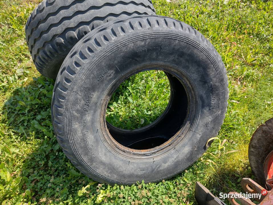 Opony 115 x 15 Spławy Pierwsze sprzedam